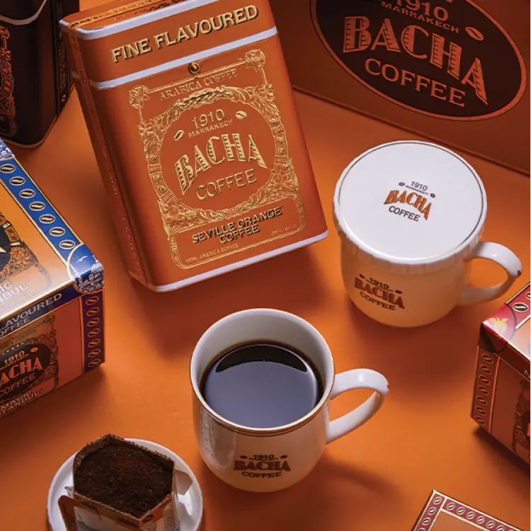 헤리티지를 담은 프리미엄 커피<br>BACHA COFFEE