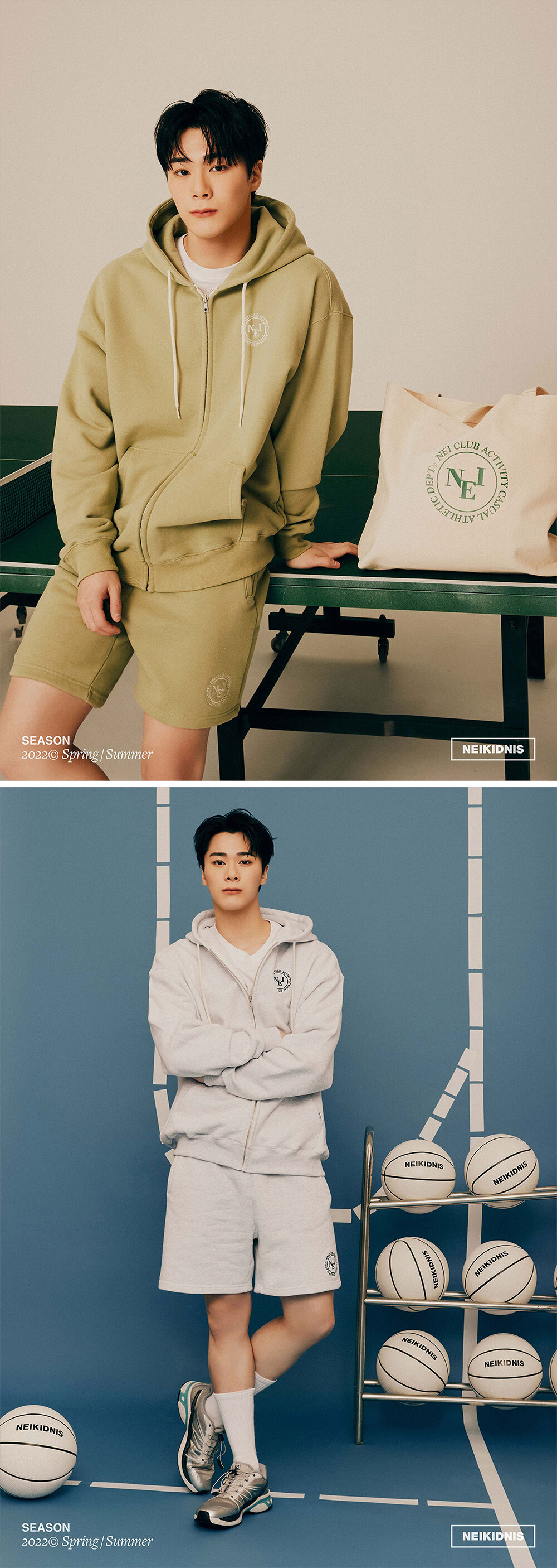 ★送料・関税込★NEIKIDNIS★CLUB LOGO ZIP-UP HOODIE★ CLUB LOGO ZIP-UP HOODIE / OLIVE - 네이키드니스 - 패션