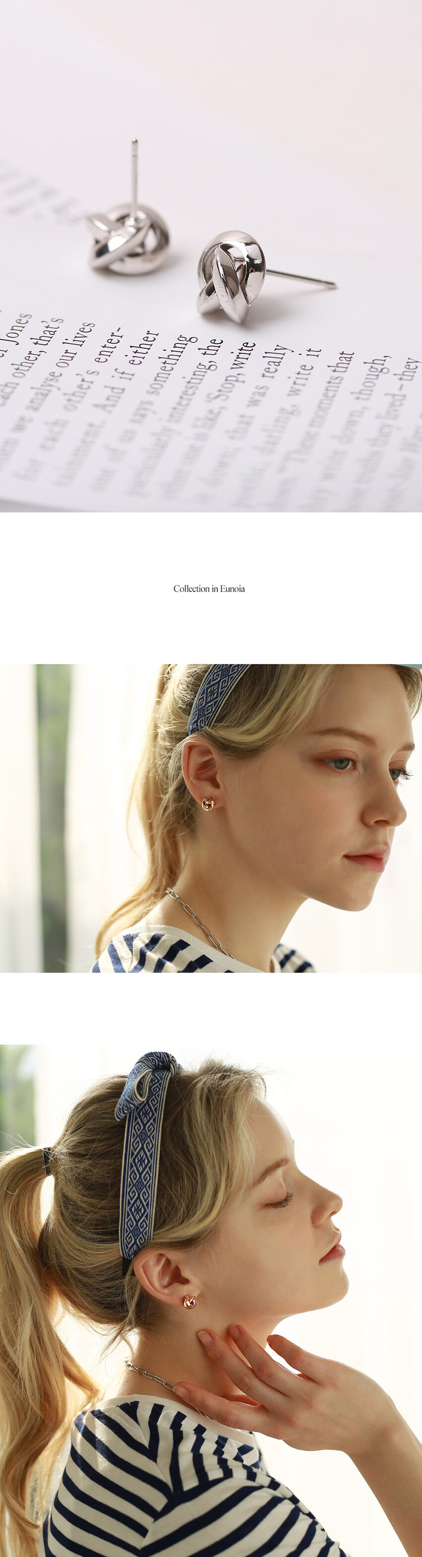 ☆DANA BURTON☆ Bold Mix Ring Earrings Rose Gold/Bold Mix Ring Earrings - DANA BURTON - 手表/首饰