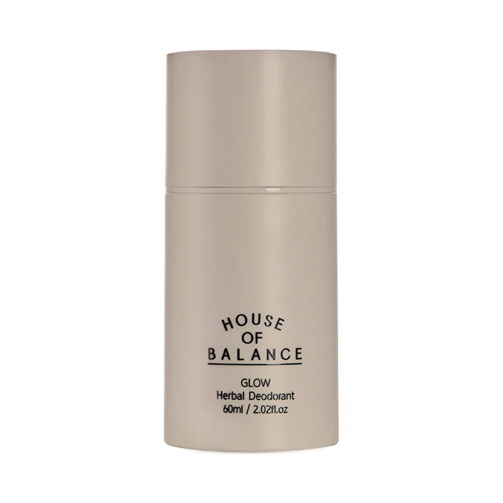 신세계인터넷면세점-하우스오브밸런스-Waxing-Deodorant-HygieneProducts-글로우 허브 데오드란트 베이지 60ml