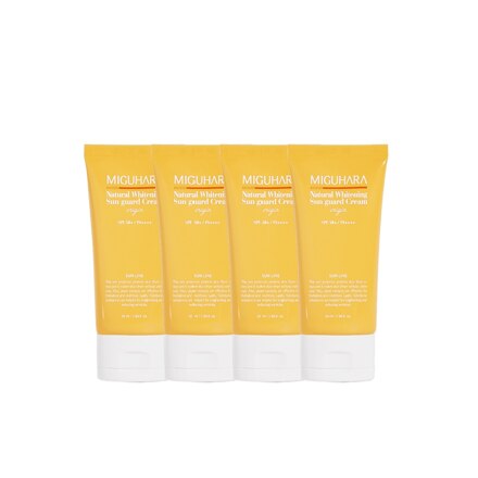 내추럴 화이트닝 선 가드 크림 오리진 50ml * 4