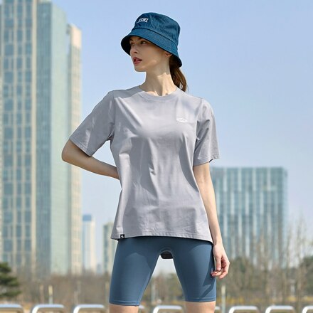 XA5467H XXMX 세미 루즈핏 티셔츠 블루헤런 F