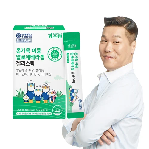 키즈텐 온가족 이뮨 알로에 베라겔 젤리스틱(14포)