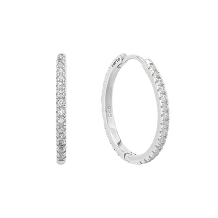 Deux.silver.227 / grand anse dew earring