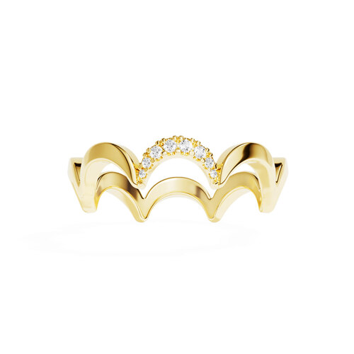 APM YELLOW ALLOY RING OX