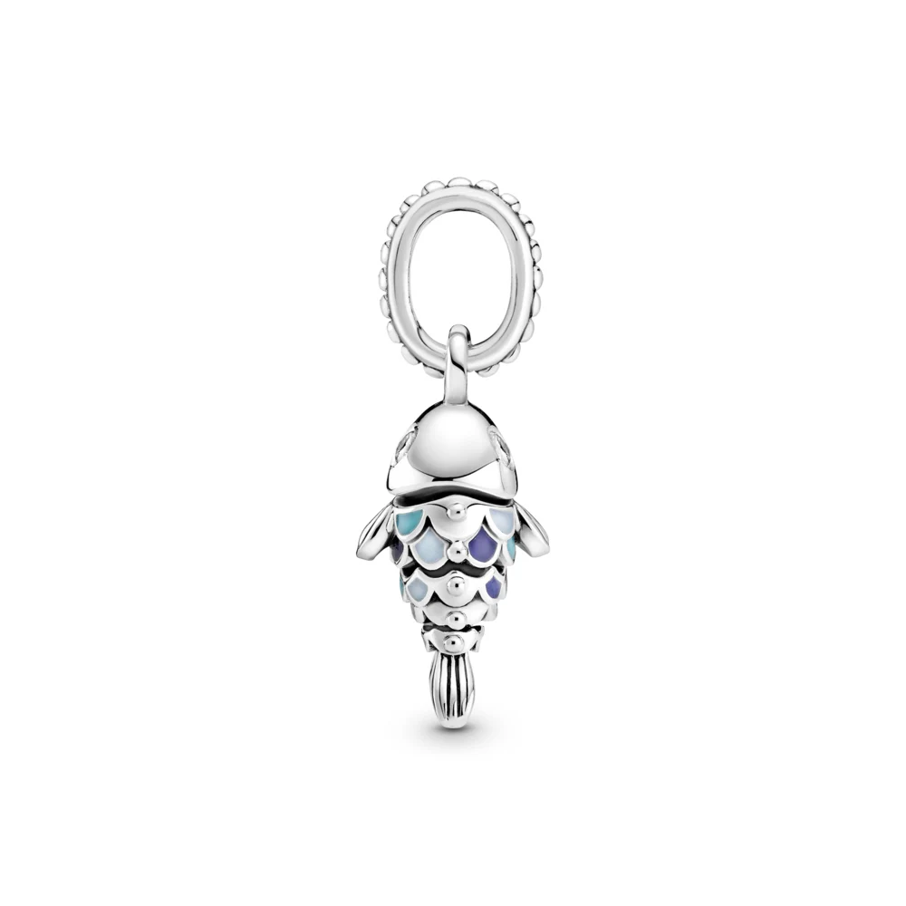 신세계인터넷면세점-판도라-bracelet-블루 스케일드 피쉬 댕글 참