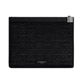 flat black pouch