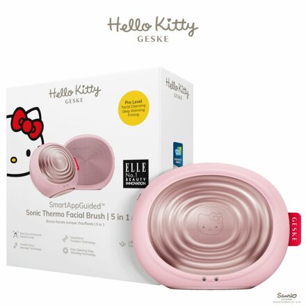 HELLO KITTY Thermo Facial Brush 5 in 1_粉色