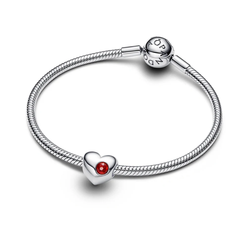 신세계인터넷면세점-판도라-bracelet-인그레이버블 탄생석 하트 참 - 1월