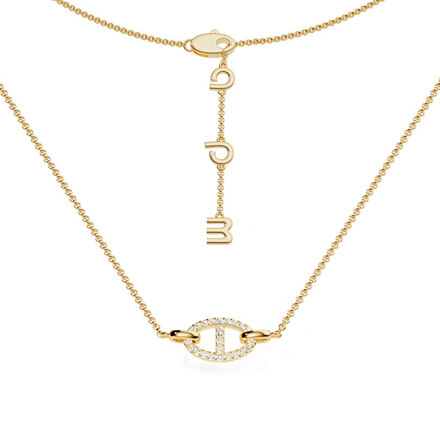 APM YELLOW ALLOY NECKLACE OX
