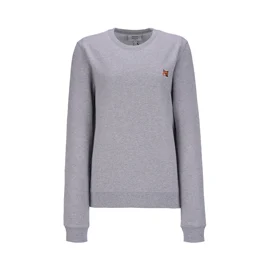 WOMEN FOX HEAD PATCH REGULAR SWEATSHIRT