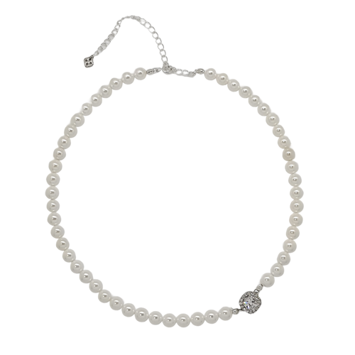 [Silver925] Blenheim Cushion Pearl Necklace