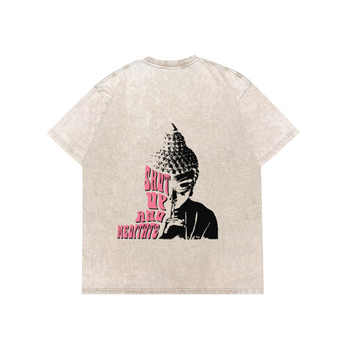 Shut Up and Meditate T-shirt (Beige)