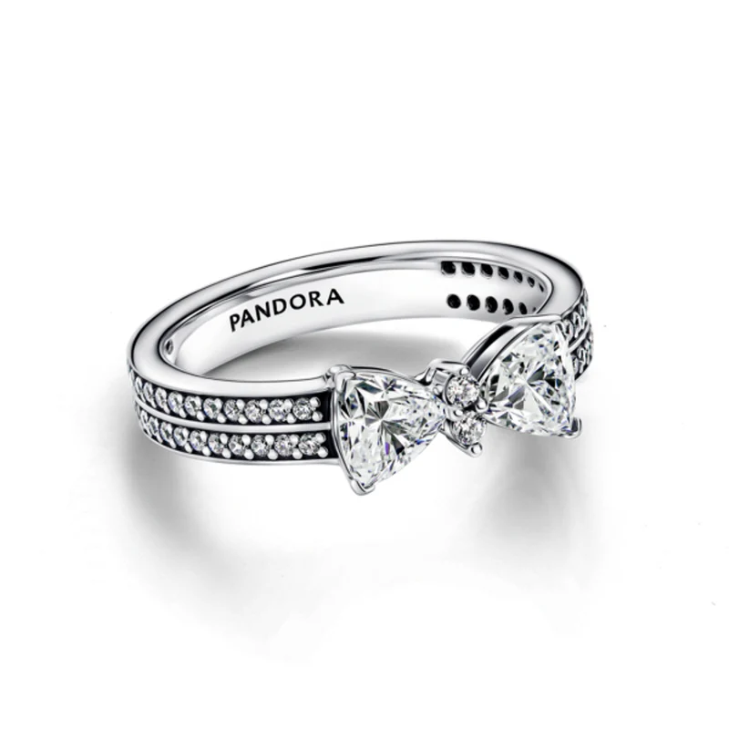 신세계인터넷면세점-판도라-ring-스파클링 보우 더블 로우 링