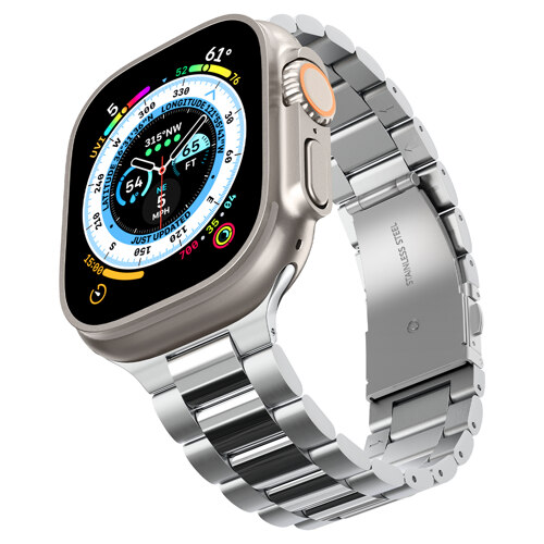 Apple Watch Metal Strap Modern Fit 316 L 49/45/44/42 mm (Silver)