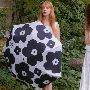 POMPOM DAISY SUN-GUARD UMBRELLA UM001_IVORY
