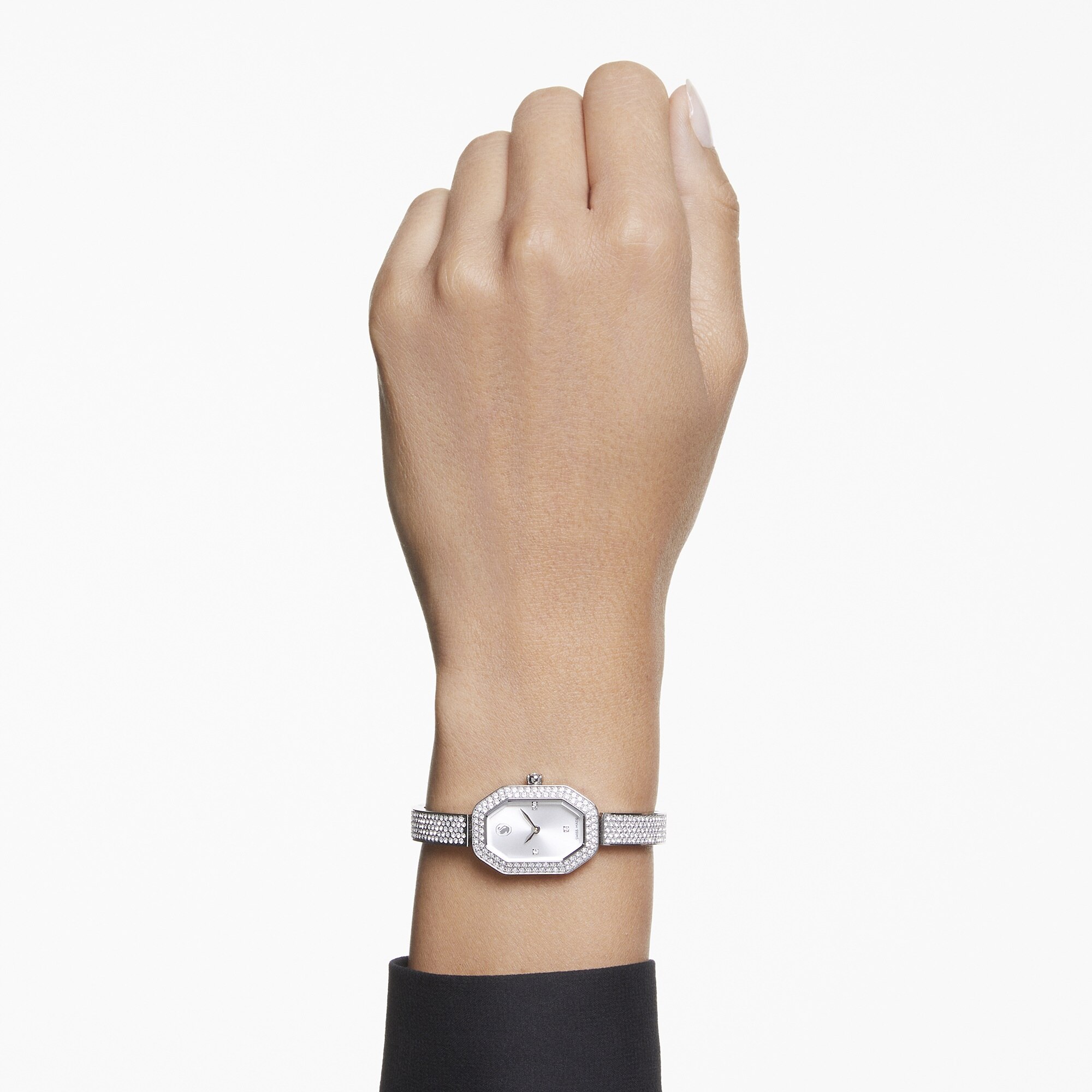 Juri.ette ネックレス 18K 스와로브스키 크리스탈 비앙카 DEXTERA BANGLE:MB SIL//STS, 여성 - 스와로브스키 - 시계/주얼리