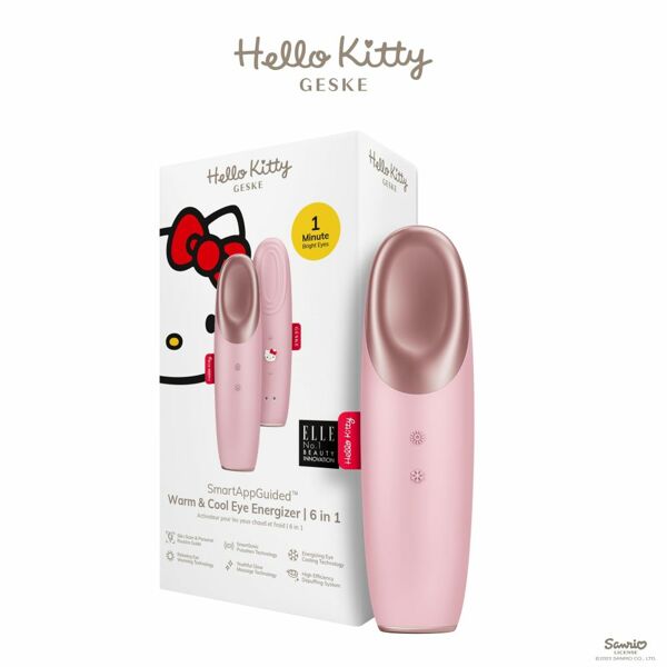신세계인터넷면세점-게스케-BeautyDevice-헬로 키티 웜 & 쿨 아이 에너자이저 6 in 1 핑크