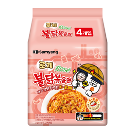 로제불닭볶음면 멀티팩 (4입)