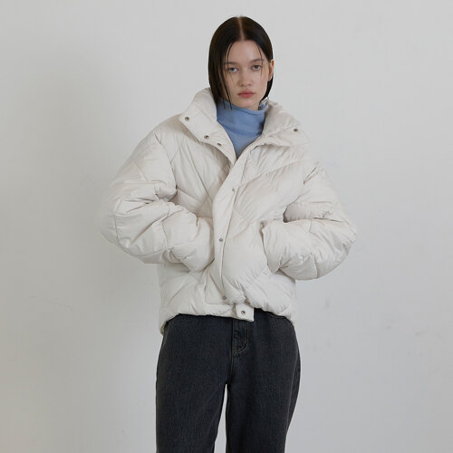 (JP-538)뮤즈 퀼티드 숏 패딩 점퍼