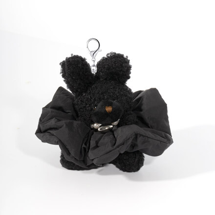 Kkamang Bear Keyring +Hair Shoe Set