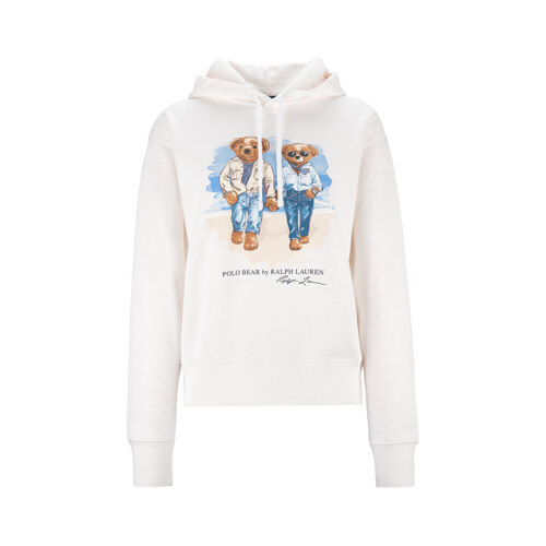 THE RALPH & RICKY BEAR FLEECE HOODIE