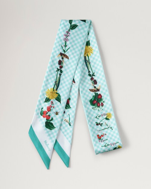 Skinny Scarf - Riverside Floral