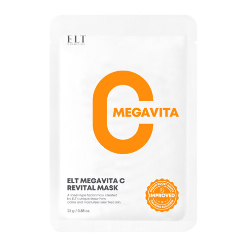 Mega Vita-C Revital Mask 10 Sheets（超级维他命C 活力面膜 10片装）
