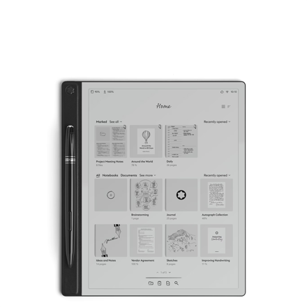 135010 Montblanc Digital Paper 미스터리 블랙