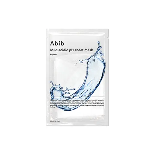Mild Acidic pH Sheet Mask Aqua Fit_10EA