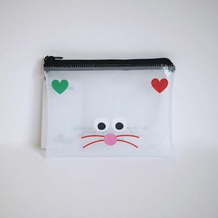 MNH 투명 파우치 - 러브 (CLEAR POUCH-LOVE)