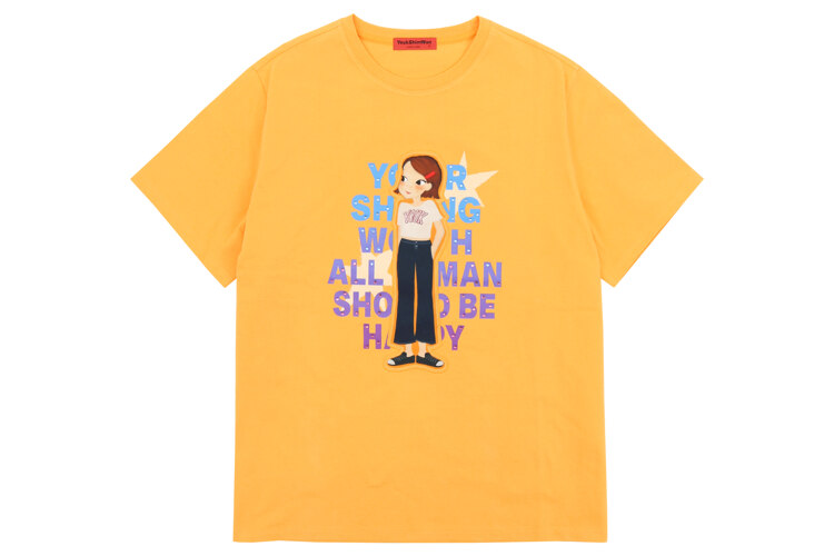 韩际新世界网上免税店-陆心媛-服饰-Paper T-shirts F T恤