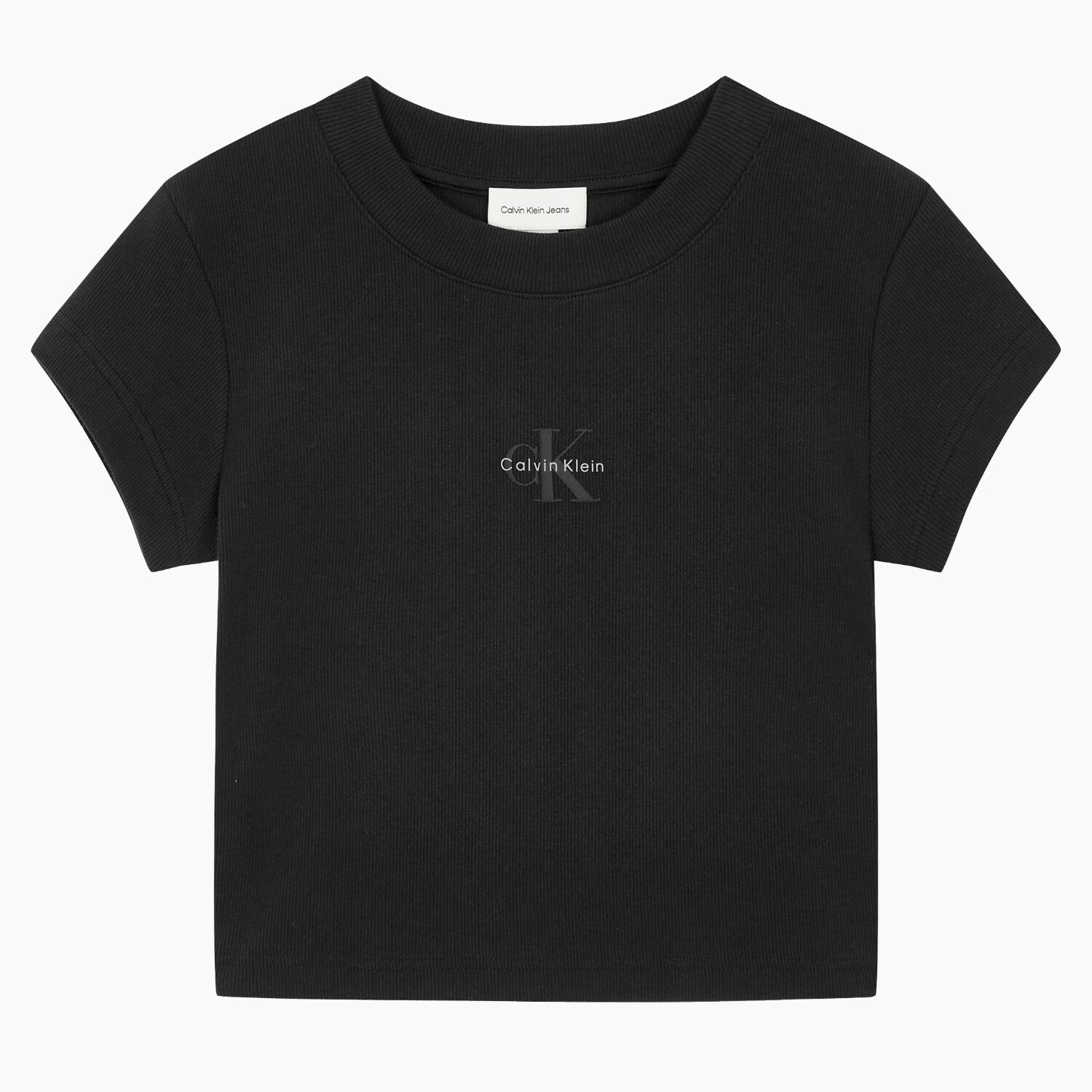 Women’s Monogram Baby Short Sleeve T-Shirt_BLACK