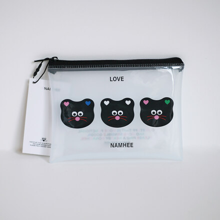 MNH 투명 파우치 - 블핑이 (CLEAR POUCH-BEULPINGI)