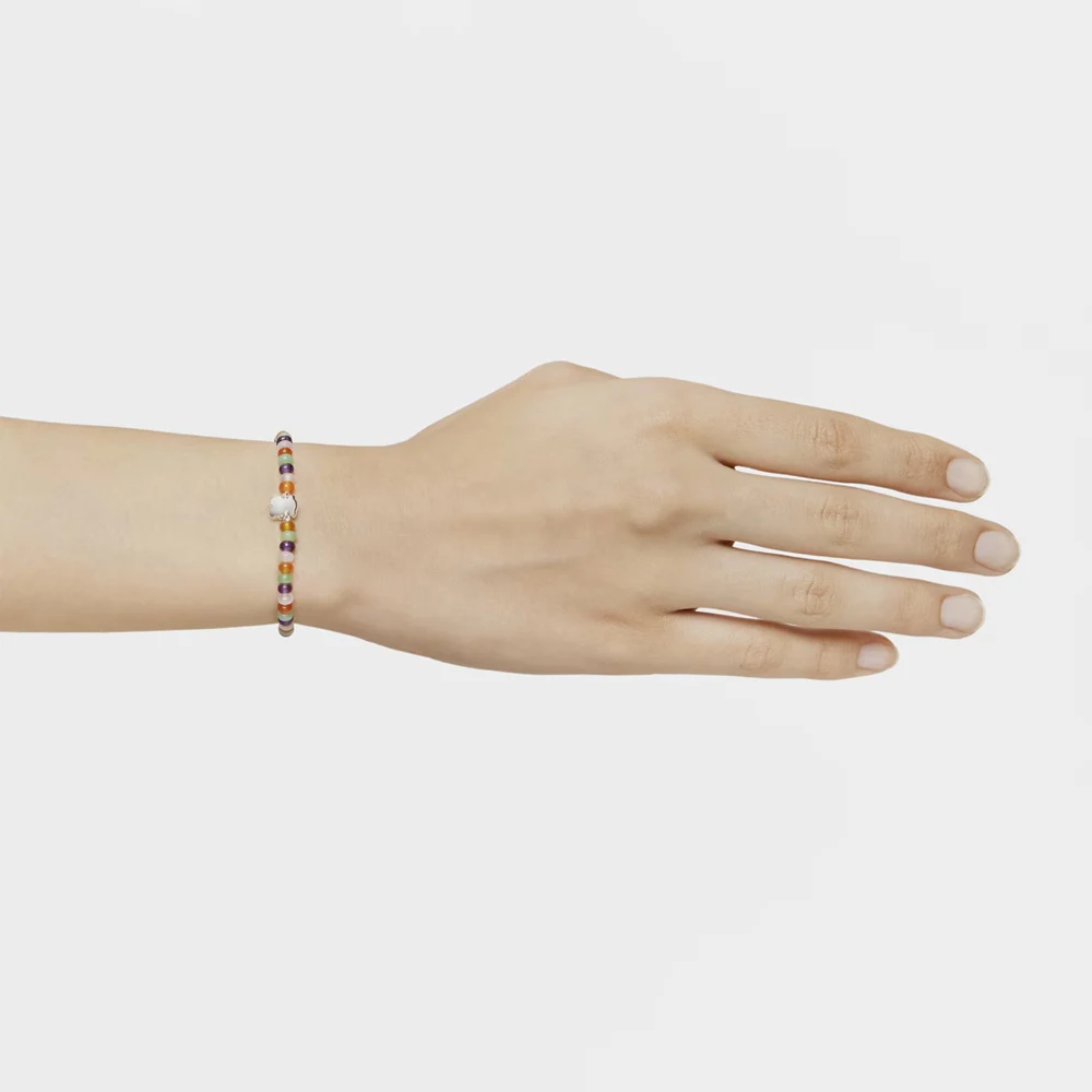 신세계인터넷면세점-토스-bracelet-TOUS Elastic Bracelet with gemstones and a silver bear motif Bold Motif