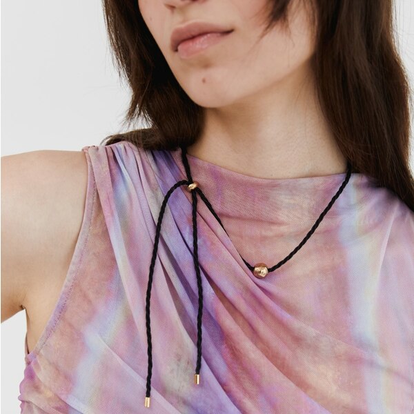 신세계인터넷면세점-미드나잇 모먼트-necklace-bumpy rope necklace - gold
