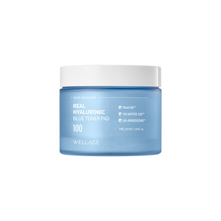 Real Hyaluronic Blue Toner Pad 70 sheets