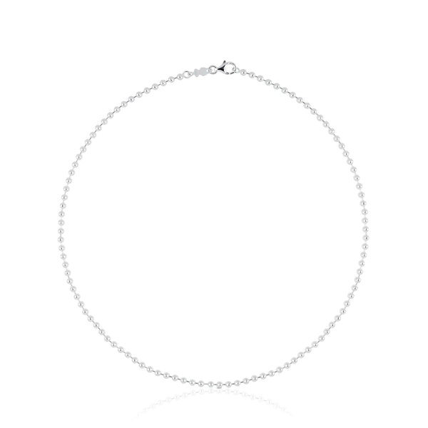 신세계인터넷면세점-토스-necklace-45cm Silver TOUS Chain 3mm ball Choker