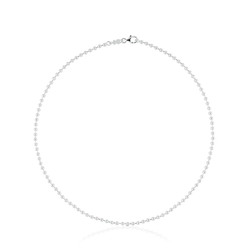 신세계인터넷면세점-토스-necklace-45cm Silver TOUS Chain 3mm ball Choker