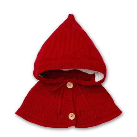 FAIRY CAPE HAT RED 儿童帽