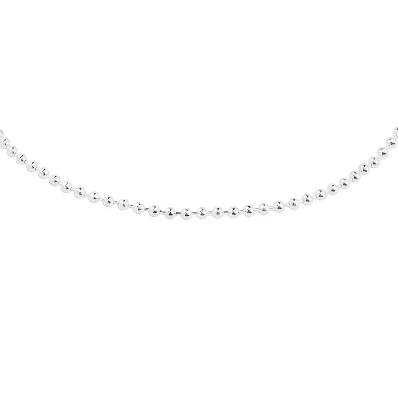 신세계인터넷면세점-토스-necklace-45cm Silver TOUS Chain 3mm ball Choker