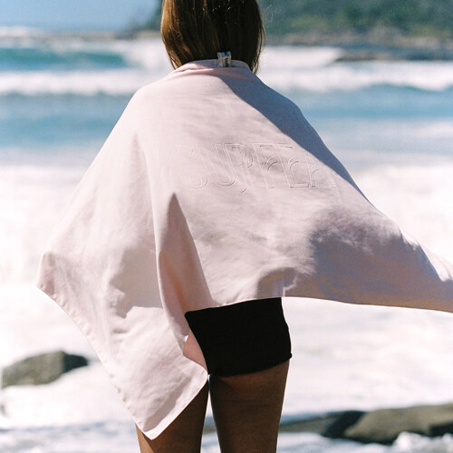 DRY BEACH TOWEL_PINK
