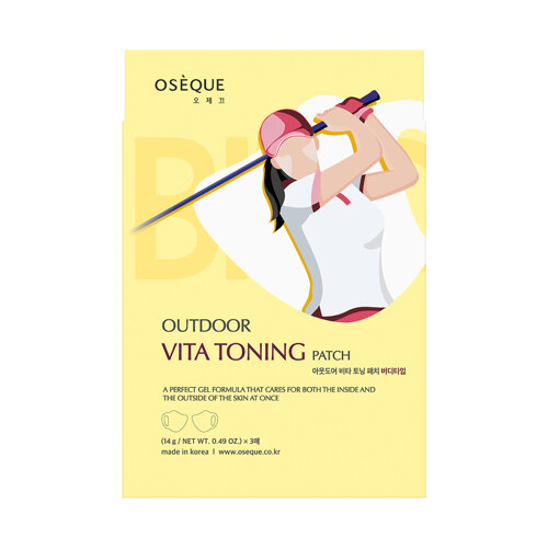韩际新世界网上免税店-OSEQUE--Outdoor Vita Toning Patch Buddy Type (3 sheets)