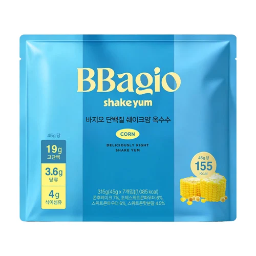 BBagio 蛋白奶昔 玉米味 7条装