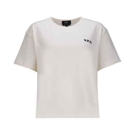 T-SHIRT BOXY PETIT VPC #WHITE/DARK NAVY