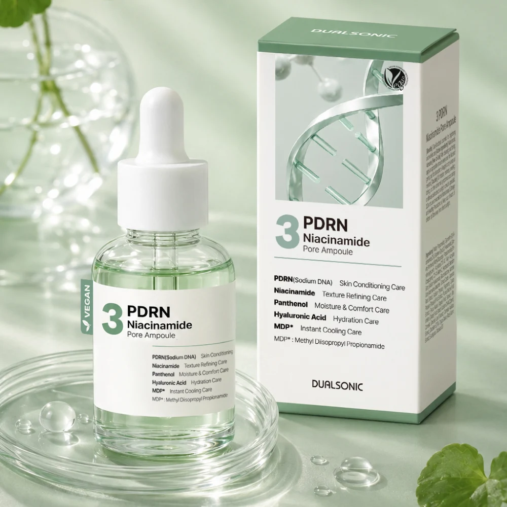 신세계인터넷면세점-듀얼소닉-FacialCare-3 PDRN 나이아신아마이드 포어 앰플 50ml