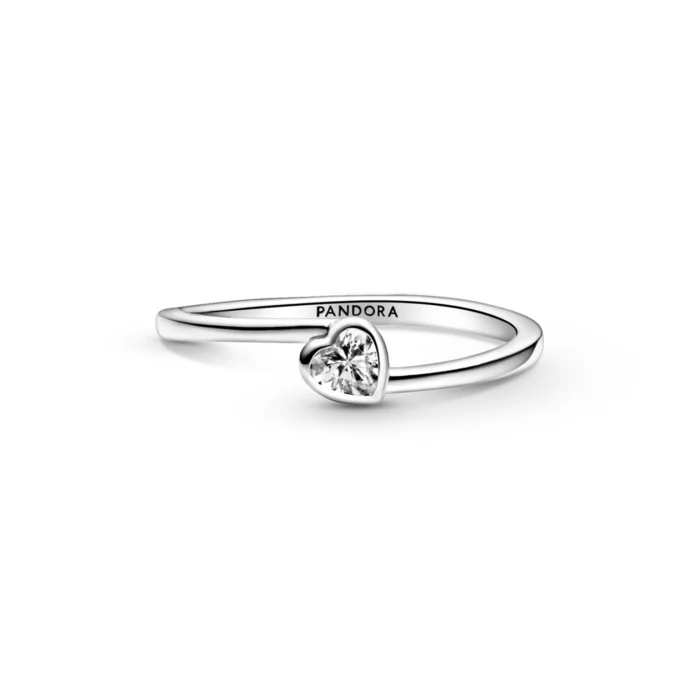 신세계인터넷면세점-판도라-ring-클리어 틸티드 하트 솔리테어 링