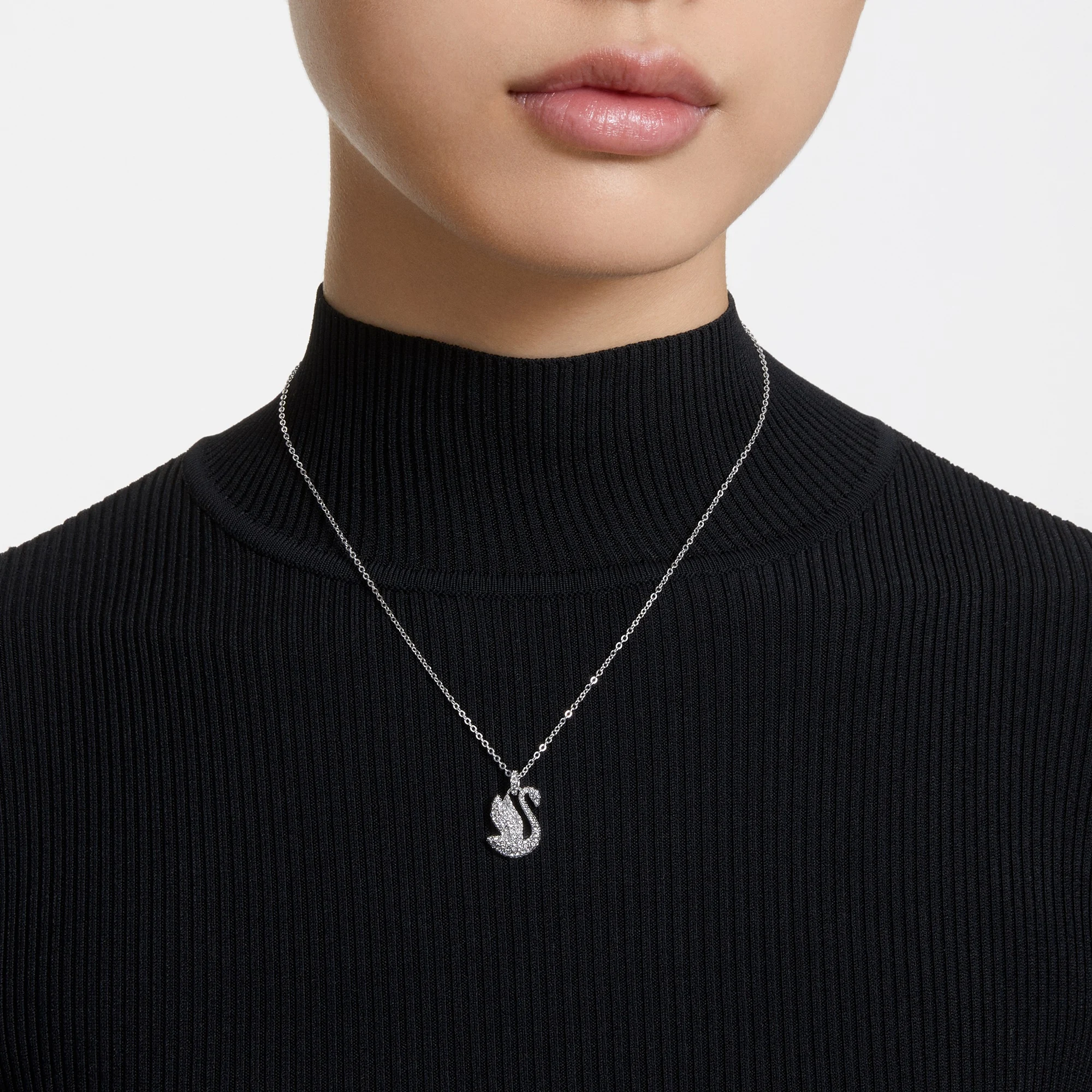 신세계인터넷면세점-스와로브스키-necklace-SWAN:PEND XS CRY/RHS
