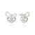 신세계인터넷면세점-타티아나-earring-실버/진주 리본과 하트 귀걸이