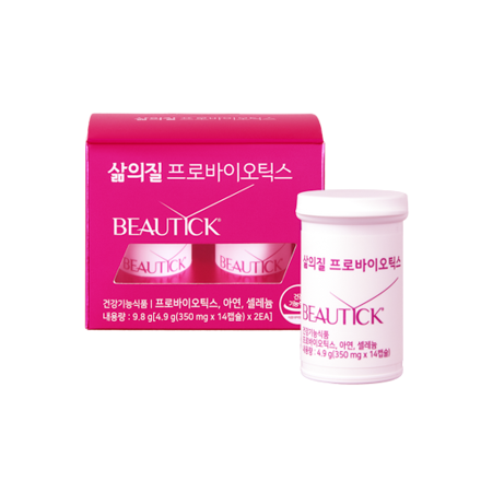 뷰틱 삶의질 프로바이오틱스(350mg*14캡슐*2개입)